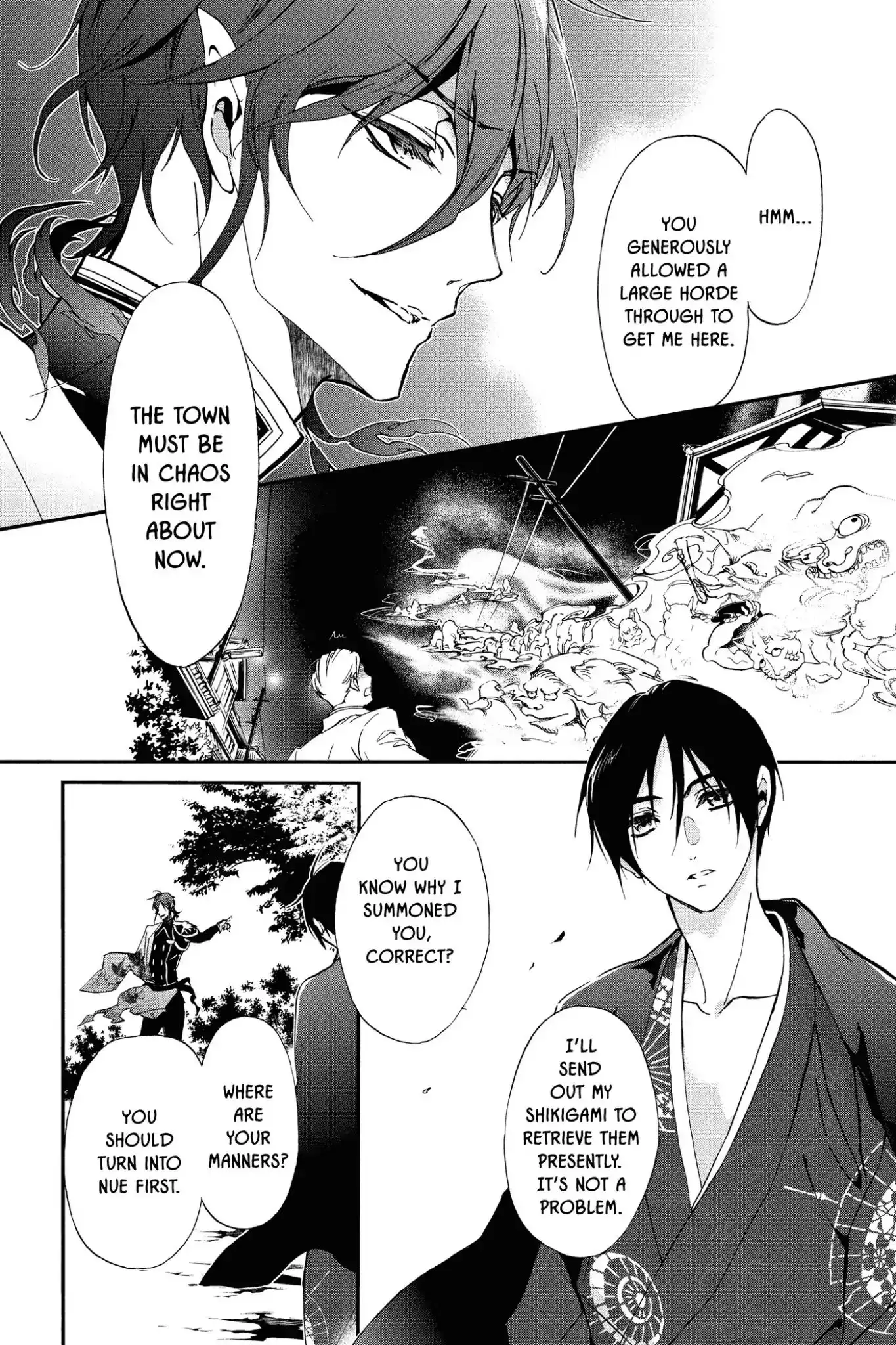 Momochi-san Chi no Ayakashi Ouji Chapter 47 28